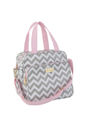 Kit Bolsas Maternidade Grande e Média Plike Baby Chevron