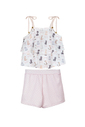 Conjunto bata gatinhos com grampo