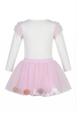 Conjunto ballet tutu com pompom