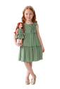 Vestido verde viscose (venda limitada)