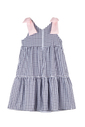 Vestido vichy preto