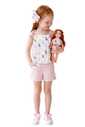 Conjunto bata gatinhos com grampo