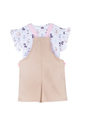 Conjunto jardineira Cats