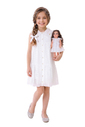 Vestido laise bordada