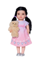 Boneca Vitória (Cabelo Preto e Olho Castanho)