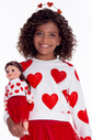 Casaco Corações