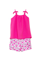 Conjunto bata com shorts cereja Conjunto bata com shorts cereja