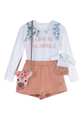 Conjunto All the Animals com bolsa