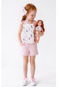Conjunto bata gatinhos com grampo