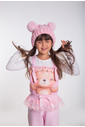 Conjunto macacão urso bailarina