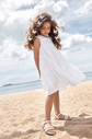 Vestido laise bordada