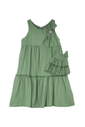 Vestido verde viscose (venda limitada)