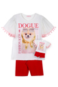 Conjunto Dogue com legging ciclista