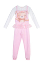 Conjunto macacão urso bailarina