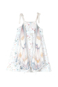 Vestido butterfly flower