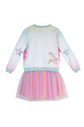 Conjunto unicórnio com saia tule