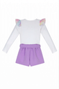 Conjunto magical bordado com shorts