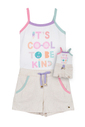 Conjunto regata Kind com shorts bengaline