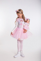Conjunto ballet tutu com pompom