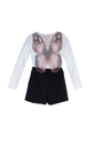 Conjunto butterfly com shorts