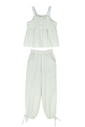 Conjunto corações viscose