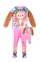 Conjunto leopardo felpado