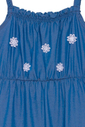 Vestido chambray flores Vestido chambray flores