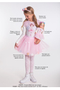 Conjunto ballet tutu com pompom