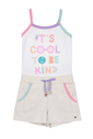 Conjunto regata Kind com shorts bengaline