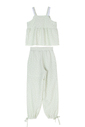 Conjunto corações viscose