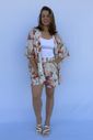Conjunto - Kimono e short floral color Conjunto - Kimono e short floral color