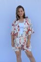 Conjunto - Kimono e short floral color Conjunto - Kimono e short floral color