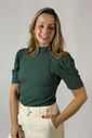 Blusa de amamentação Amélie - Verde Blusa de amamentação Amélie - Verde