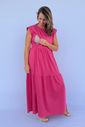 Vestido de amamentação Muscle tee - Pink