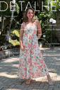 Vestido de amamentação - Jardim Vestido de amamentação - Jardim