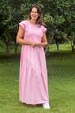 Vestido de amamentação Muscle tee - Rosa bebê Vestido de amamentação Muscle tee - Rosa bebê