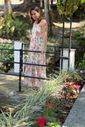 Vestido de amamentação - Jardim Vestido de amamentação - Jardim