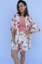 Conjunto - Kimono e short floral color Conjunto - Kimono e short floral color