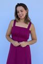 Vestido de Amamentação Lorena - Fúcsia