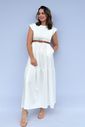 Vestido de amamentação Muscle tee - Off White
