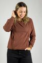 Blusa de amamentação Olívia - Marrom Blusa de amamentação Olívia - Marrom