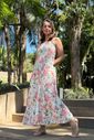 Vestido de amamentação - Jardim Vestido de amamentação - Jardim