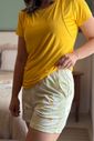 Short pijama de amamentação verão - Margaridas Short pijama de amamentação verão - Margaridas