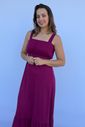 Vestido de Amamentação Lorena - Fúcsia