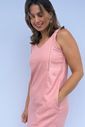 Vestido de Amamentação Regata Viscolinho - Rosê Vestido de Amamentação Regata Viscolinho - Rosê