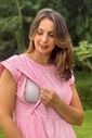 Vestido de amamentação Muscle tee - Rosa bebê Vestido de amamentação Muscle tee - Rosa bebê