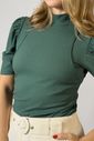Blusa de amamentação Amélie - Verde Blusa de amamentação Amélie - Verde