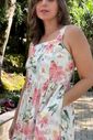 Vestido de amamentação - Jardim Vestido de amamentação - Jardim