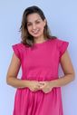 Vestido de amamentação Muscle tee - Pink