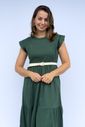 Vestido de amamentação Muscle tee - Verde Escuro